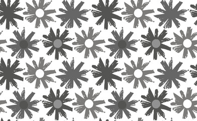 Seamless patter with flowers