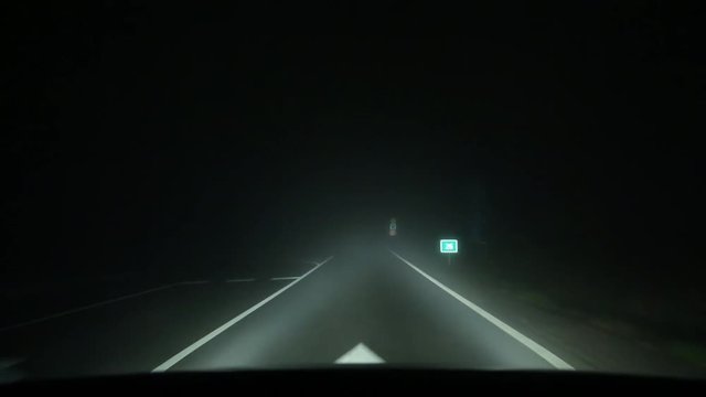 Driving in fog