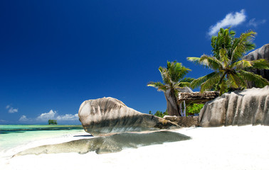 Strand auf den Seychellen