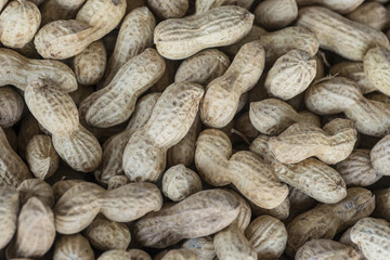 Obraz premium Peanuts in market 