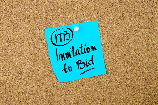 Business Acronym ITB Invitation To Bid