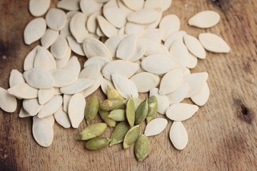 pumpkin seeds with fancy