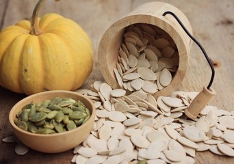 pumpkin seeds with fancy