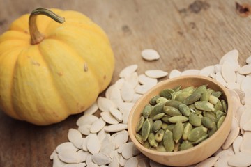 pumpkin seeds with fancy