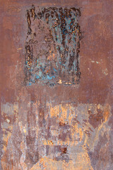 Rusty and Scratched Metal Texture