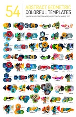 Collection of abstract backgrounds