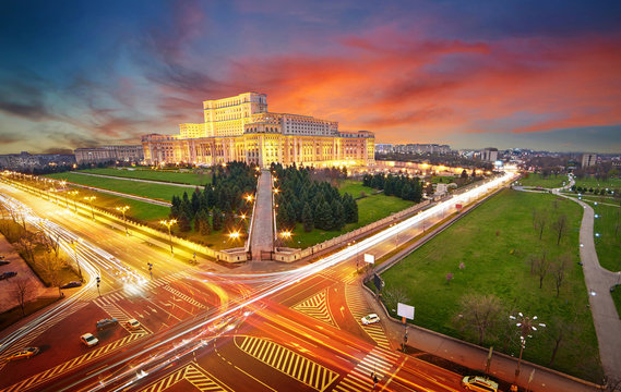 Bucharest Aerial View