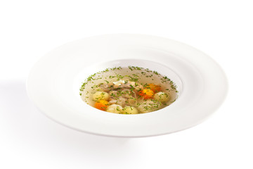 Fish and Vegetales Soup