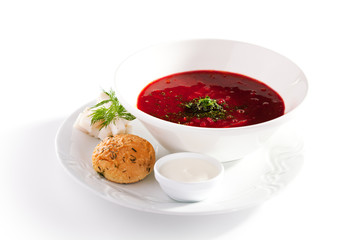 Beetroot and Cabbage Soup
