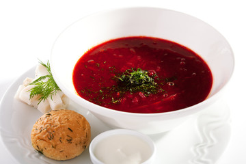 Beetroot and Cabbage Soup