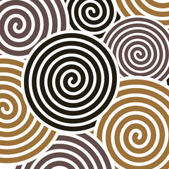 Spiral abstract background