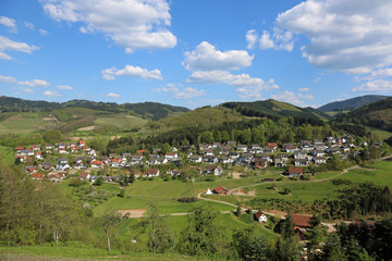 Fototapeta na wymiar Ödsbach - Stadt Oberkirch