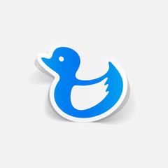realistic design element: duck