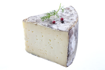 Tomme de Savoie, a traditional mountain  french cheese