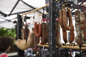 Wochenmarkt, Wurst