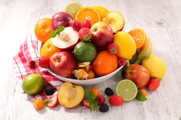 assorted fresh fruits