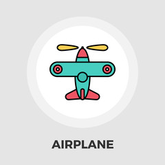 Airplane Flat Icon