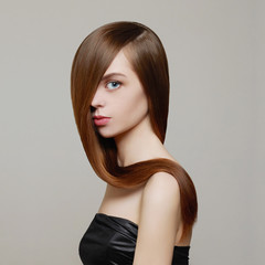 girl with healthy hair