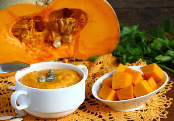 Pumpkin soup