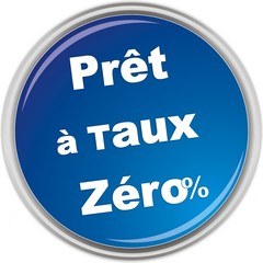 bouton prêt à taux zéro%
