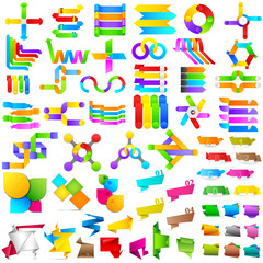 Origami style presentation element