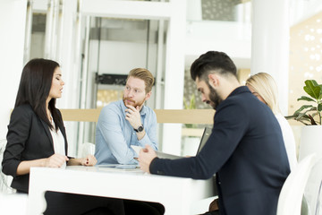 Business people working together in the office