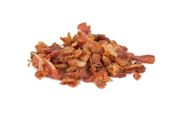 cooked bacon meat