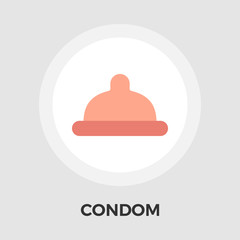 Condom Vector Flat Icon