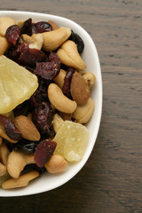 nuts and candied fruits