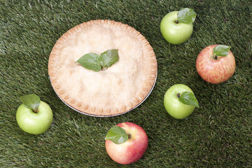 pie and apples