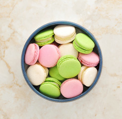 classic French pastry macaron