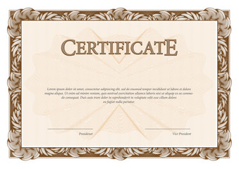 Fototapeta na wymiar Certificate and diplomas template.