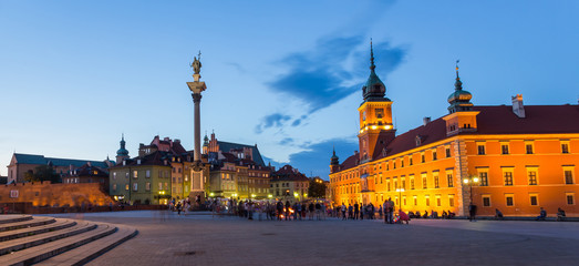 Fototapeta premium Warsaw in Poland