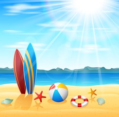 Summer holiday background