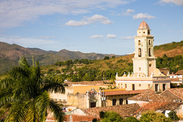 Fototapeta na wymiar Trinidad skyline, Cuba