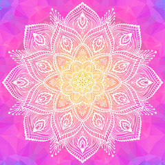 Mandala vector illustration.