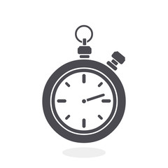Obraz premium Vector illustration of a stopwatch Icon. Internet Icon for measuring or checking time.