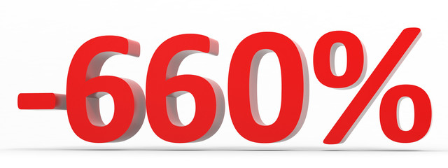 Discount 660 percent off sale.