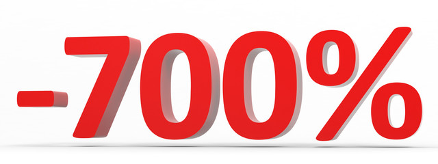 Discount 700 percent off sale.