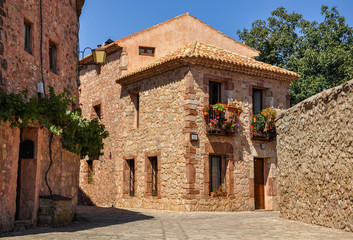 Fototapeta na wymiar Tourism in Spain, Medinaceli, Soria, Castile-Leon