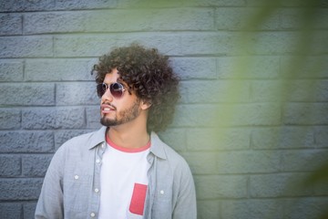 Young man in sunglasses