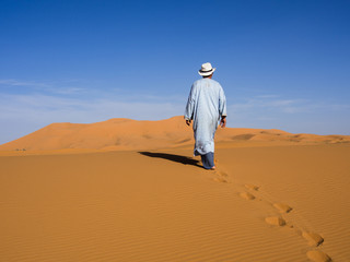 Walking in the Desert