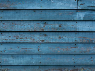 Obraz premium old blue wooden background