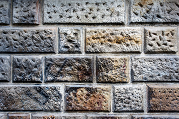 sandstone cladded wall 14