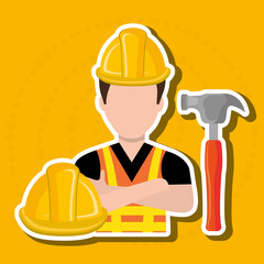 construction worker design 