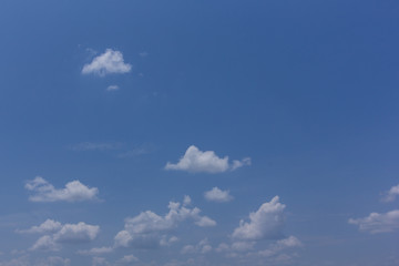 blue sky with cloud