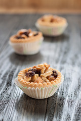 Maple Caramel Cashew Nut Tarts