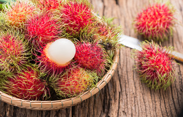 Fresh rambutan