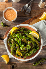 Roasted Spicy Shishito Peppers