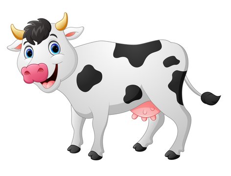 Cow cartoon